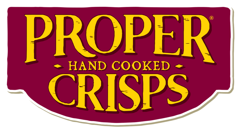 Proper Crisps logo Proper Crisps logo